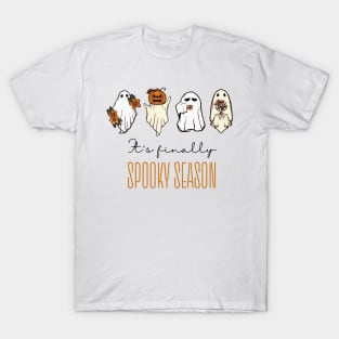 It's Finally Spooky Season T-Shirt